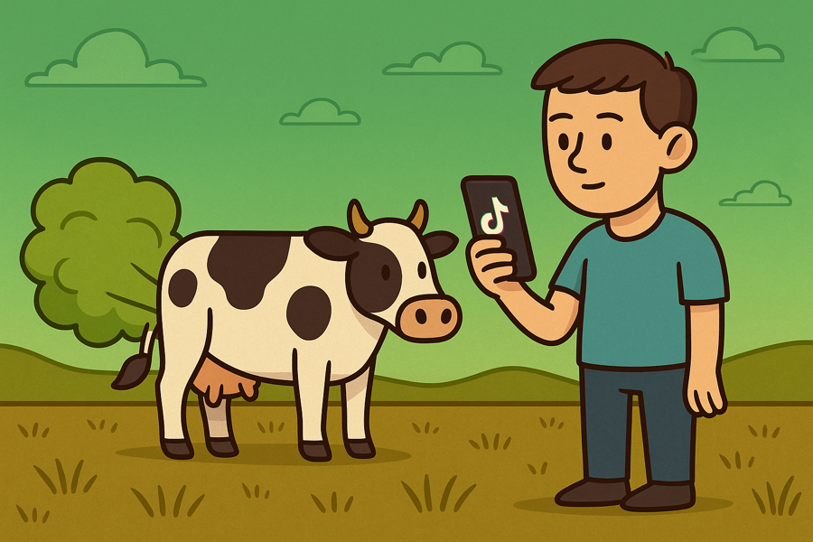 Cow Farts Reach Critical Mass